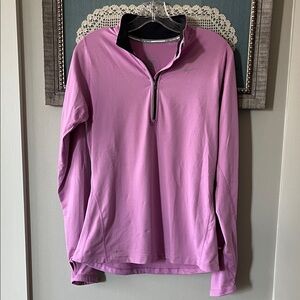 Nike Lavender/Pink Dri-FIT Half-Zip Pullover